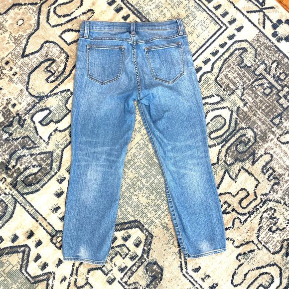 J. Crew Reid light wash cropped jeans size 30 EUC - Picture 4 of 7